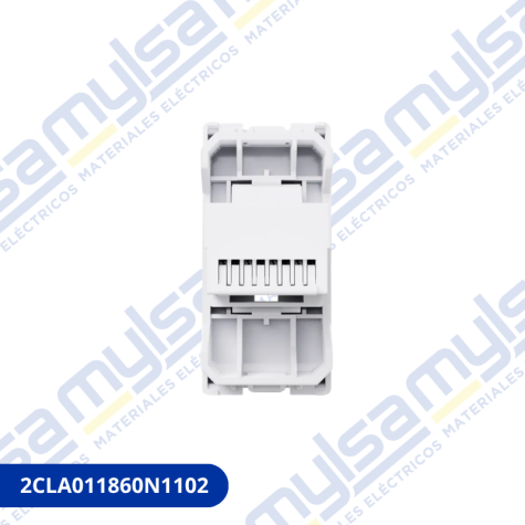 MODULO DATOS RJ45 CATEGORIA 6 BLANCO