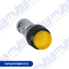 Thumbnail PULSADOR PLANO Ø22MM AMARILLO LED IP69K 1NA 230VAC LINEA COMPACTA0